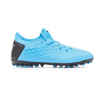 Chuteira Puma FUTURE 5.4 MG Criança Luminous Blue-Nrgy Blue-Puma Black-Pink Alert
