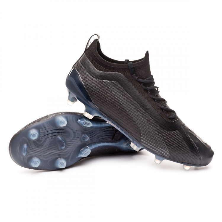 Football Boots Puma One 20 1 Fg Ag Puma Black Asphalt Football