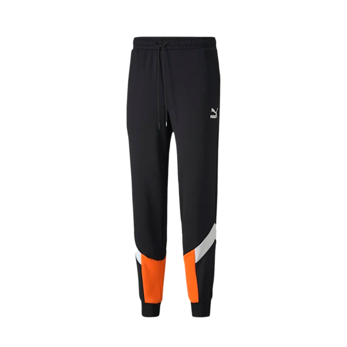 orange puma sweatpants