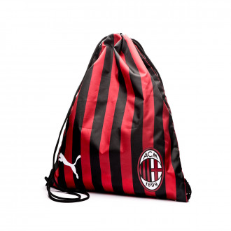 Saco Puma AC Milan Pro Training Gym Sack Tango Red -Puma Black