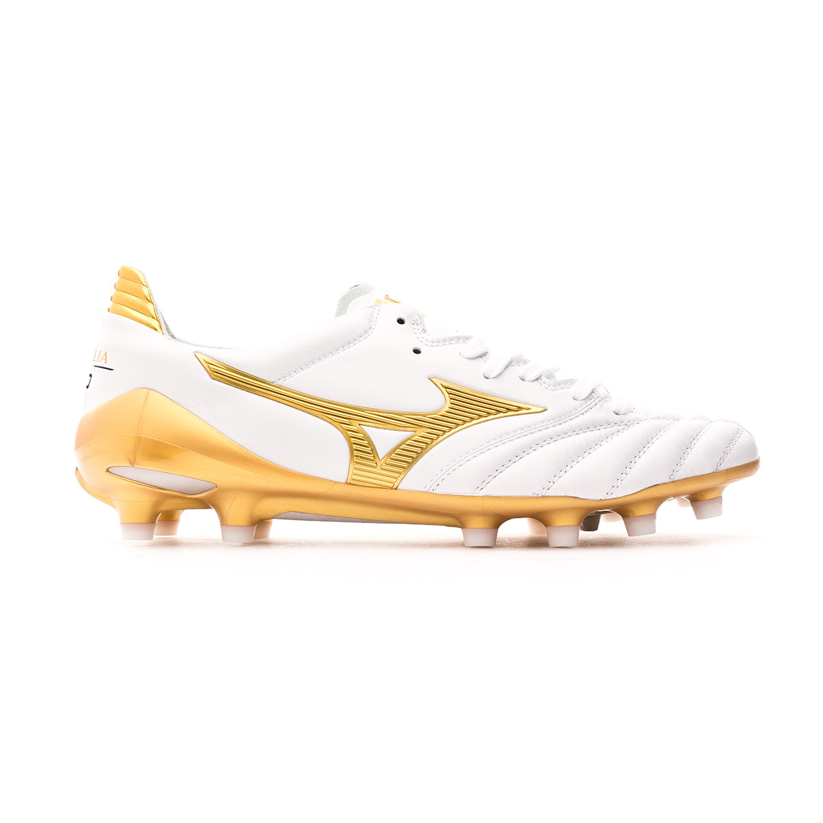 white gold football boots