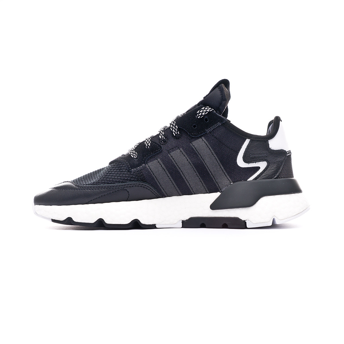 Scarpe adidas NITE Jogger Black-Carbon - Negozio di calcio Fútbol Emotion