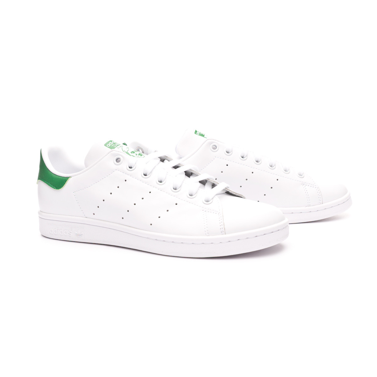 stan smith white green