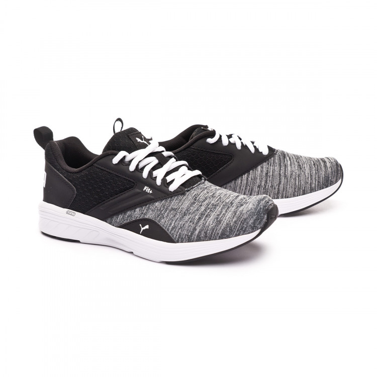 puma nrgy comet black white