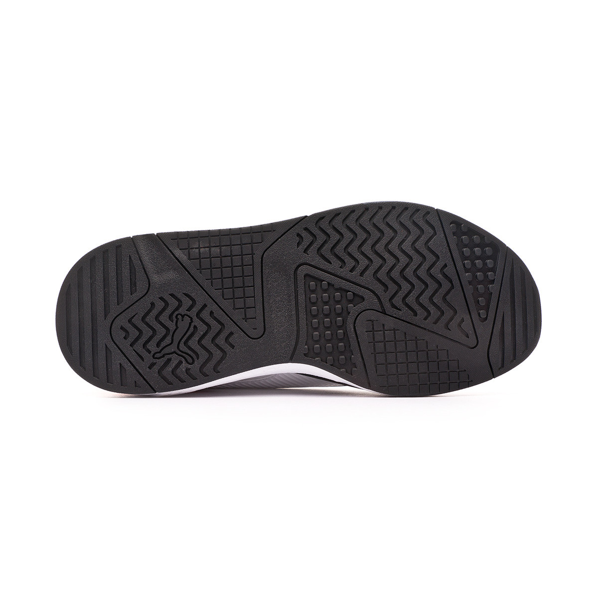 puma black and white trainers