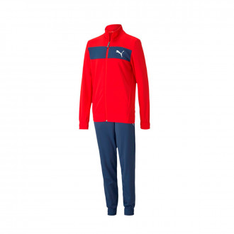 Fato de treino Puma Poly Suit cl B High Risk Red