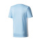 Camiseta Entrada 18 m/c Niño Clear Blue-White