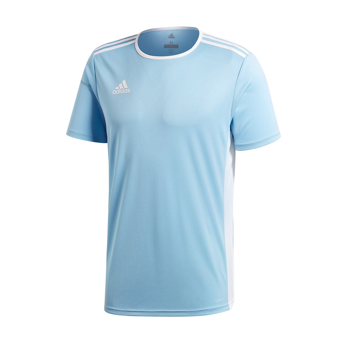 Maglia adidas Entrada 18 m/c Niño Clear blue-White - Negozio di calcio  Fútbol Emotion