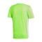 Camiseta Entrada 18 m/c Niño Solar Green-White