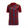 Striped 19 m/c Niño Collegiate burgundy-Bright yellow