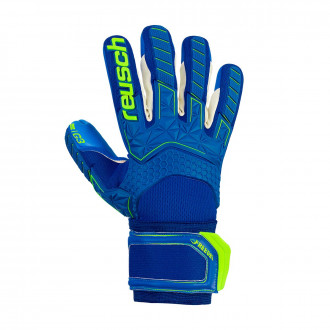 Luvas Reusch Attrakt Freegel G3 Deep blue-Safety yellow-Deep blue