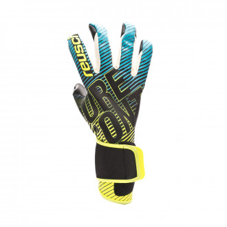 Luvas Reusch Pure Contact 3 R3 Black-Safety yellow-Black