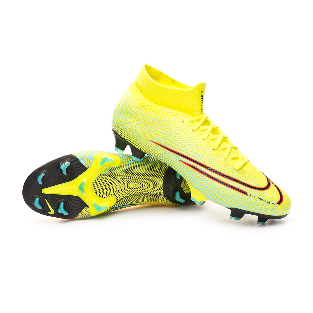 Bota de fútbol Nike Mercurial Superfly VII Pro MDS 2 FG Lemon  venom-Black-Aurora green - Tienda de fútbol Fútbol Emotion