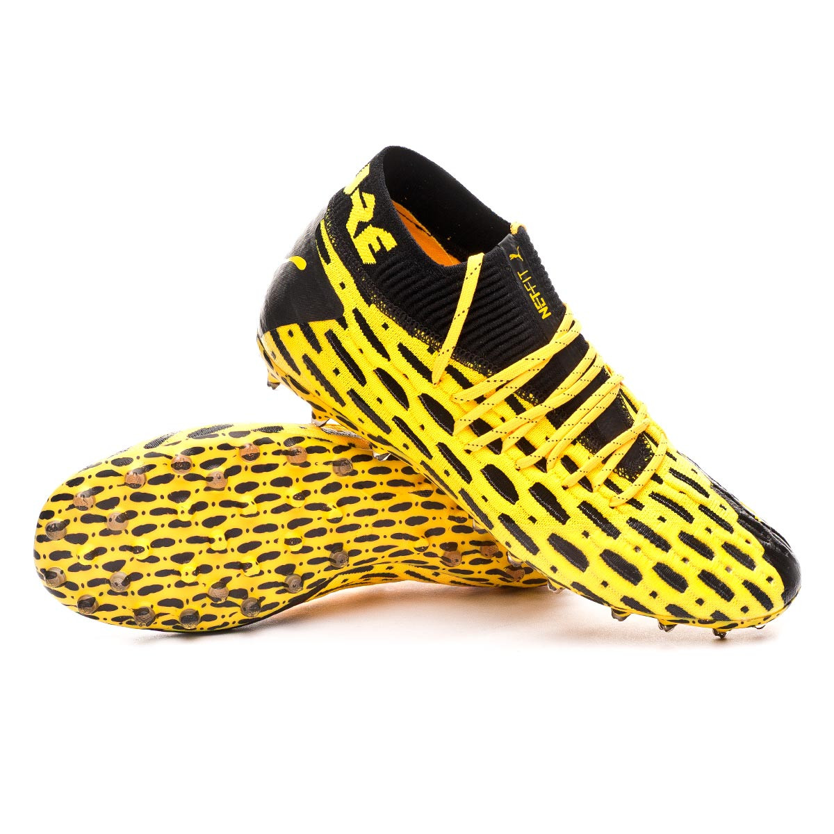 Scarpe Puma Future 5.1 NETFIT MG Ultra yellow-Puma black - Negozio di  calcio Fútbol Emotion