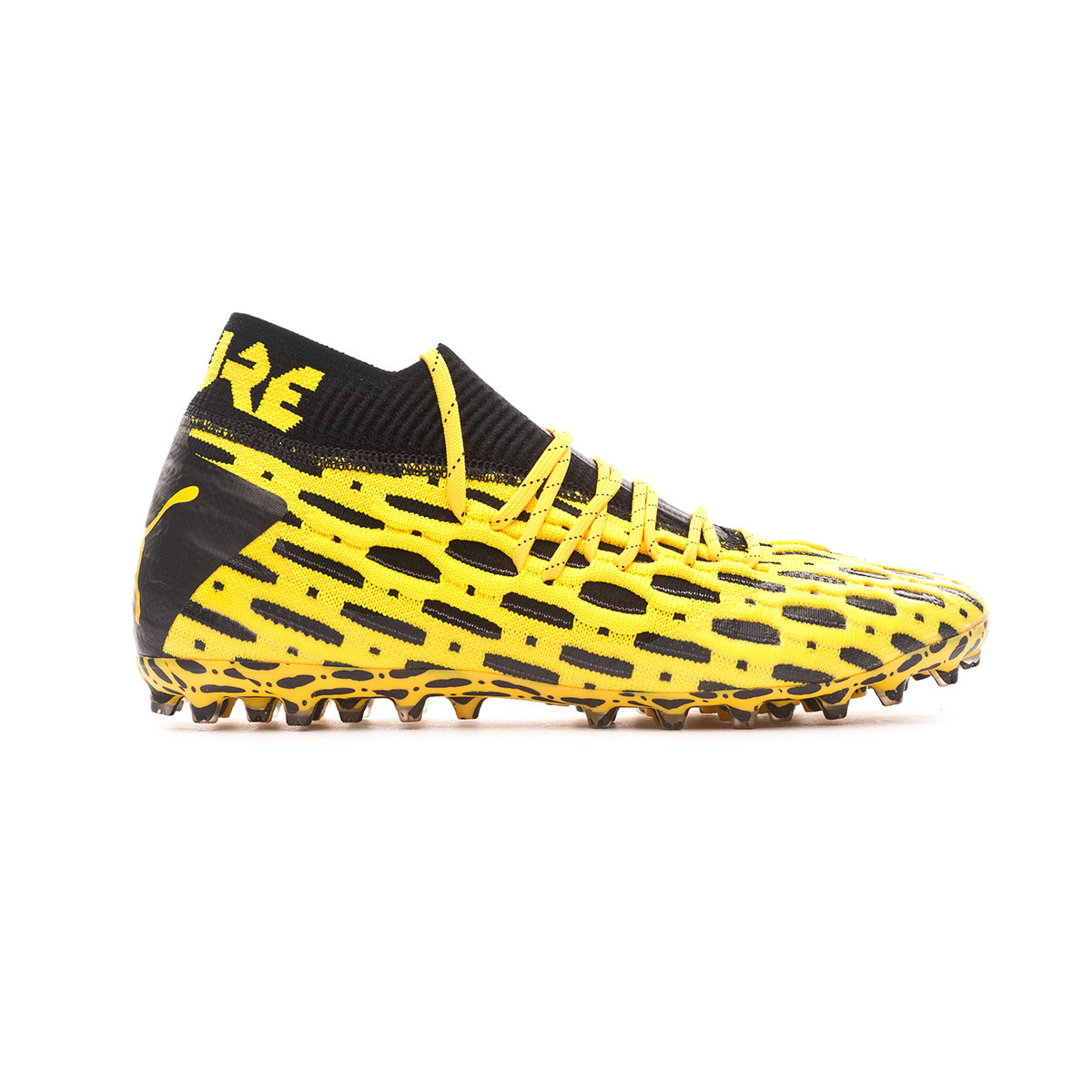 Football Boots Puma Future 5 1 Netfit Mg Ultra Yellow Puma Black Futbol Emotion Football Boots Puma Future 5 1 Netfit Mg Ultra Yellow Puma Black Futbol Emotion