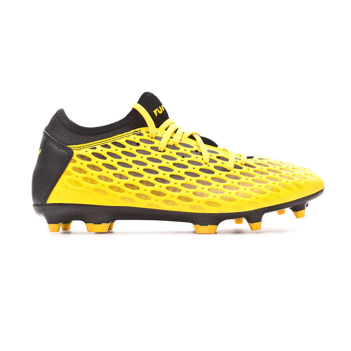 puma yellow football boots