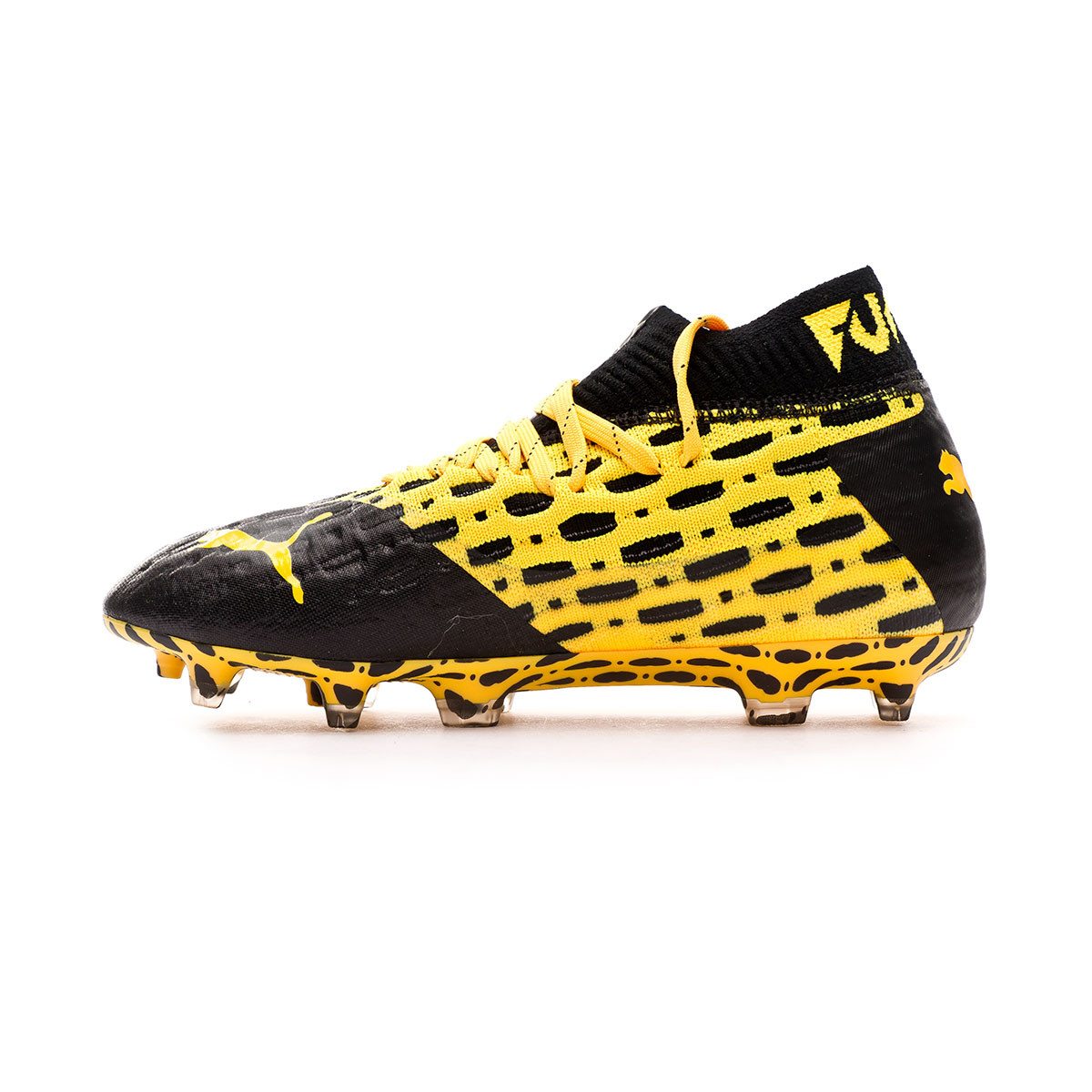 Scarpe Puma Future 5.1 NETFIT FG/AG Bambino ULTRA YELLOW-Puma Black -  Negozio di calcio Fútbol Emotion