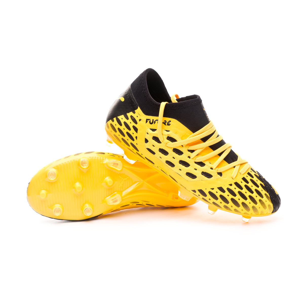 yellow puma boots