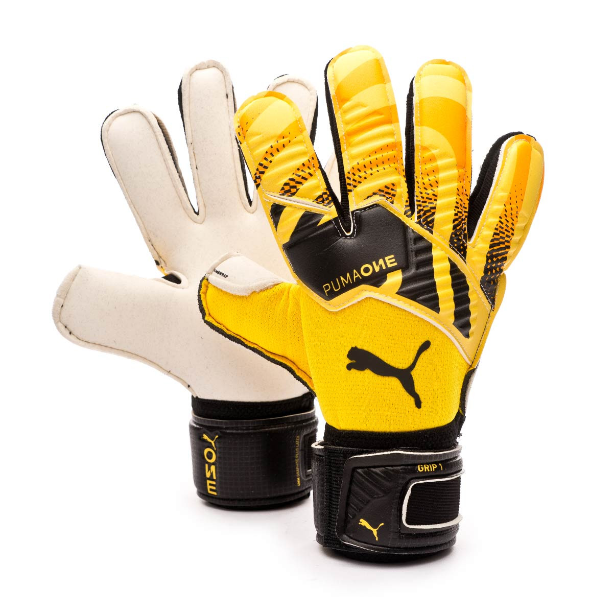 Guante de portero Puma One Grip 1 RC Niño Ultra yellow-Puma Black-Puma  White - Tienda de fútbol Fútbol Emotion