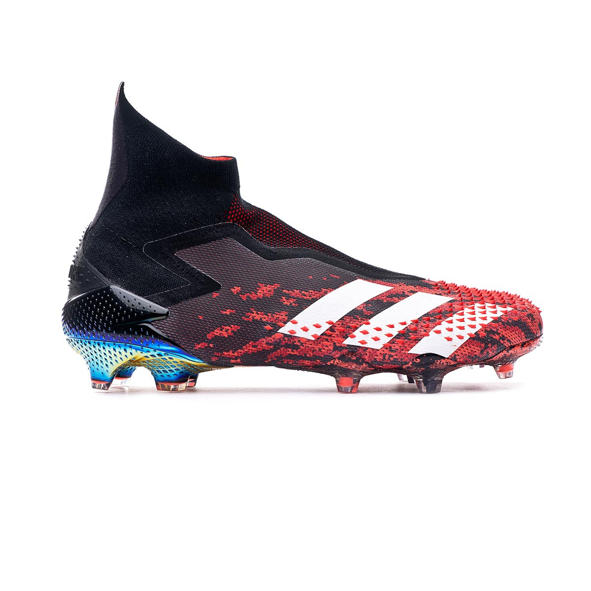 Zapatos de fútbol adidas Predator 20+ FG Core black-White-Active red -  Tienda de fútbol Fútbol Emotion