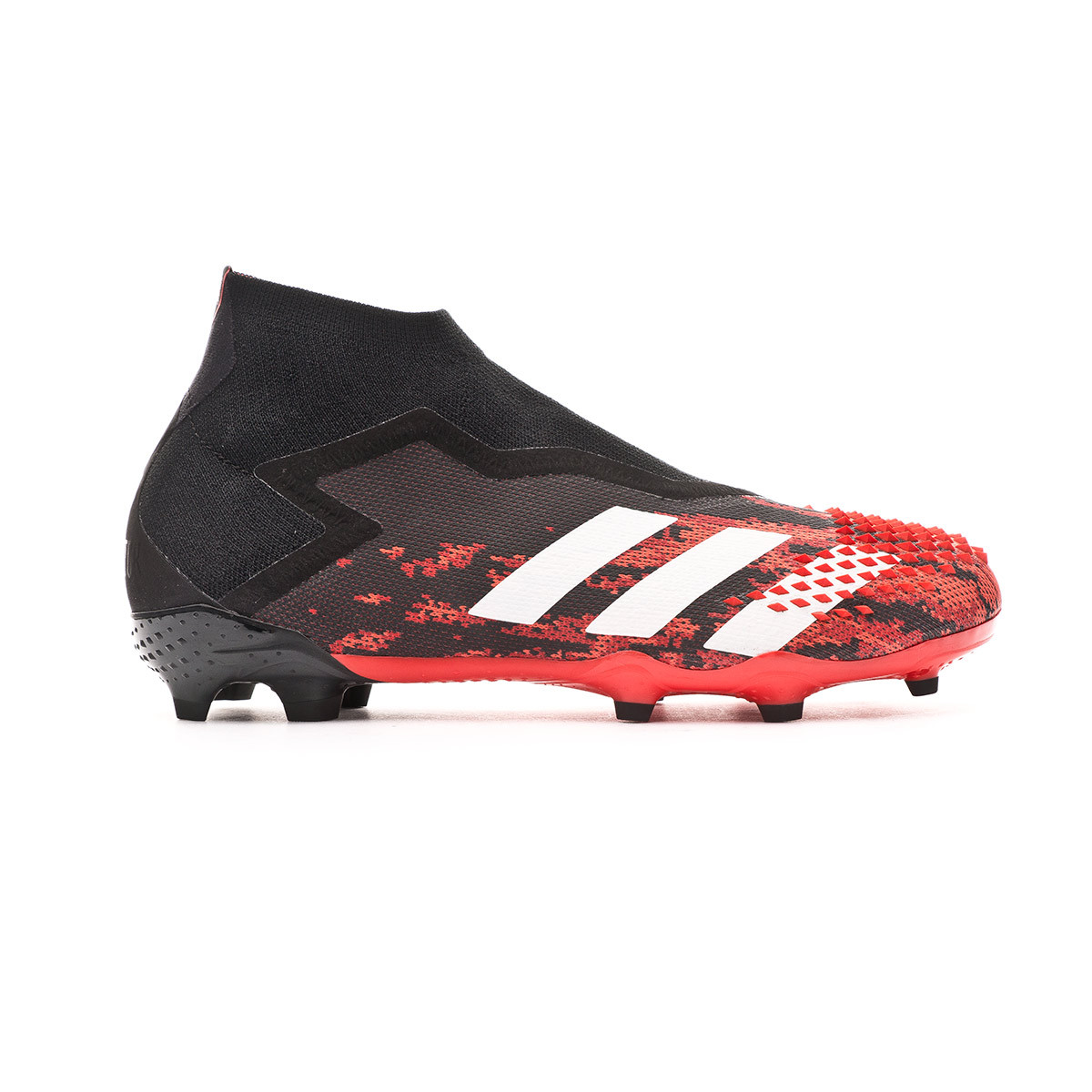 Bota de fútbol adidas Predator 20+ FG Niño Core black-White-Active red -  Tienda de fútbol Fútbol Emotion