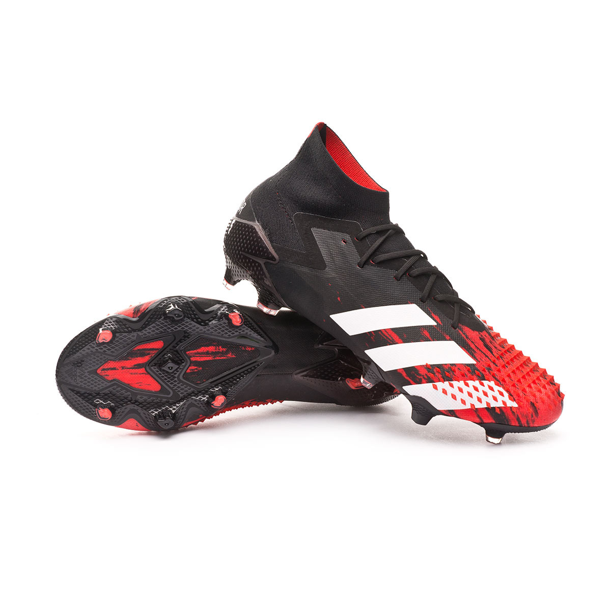 Scarpe adidas Predator 20.1 FG Core black-White-Active red - Negozio di  calcio Fútbol Emotion
