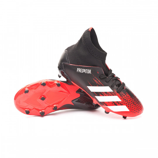 adidas predator football boots red and black