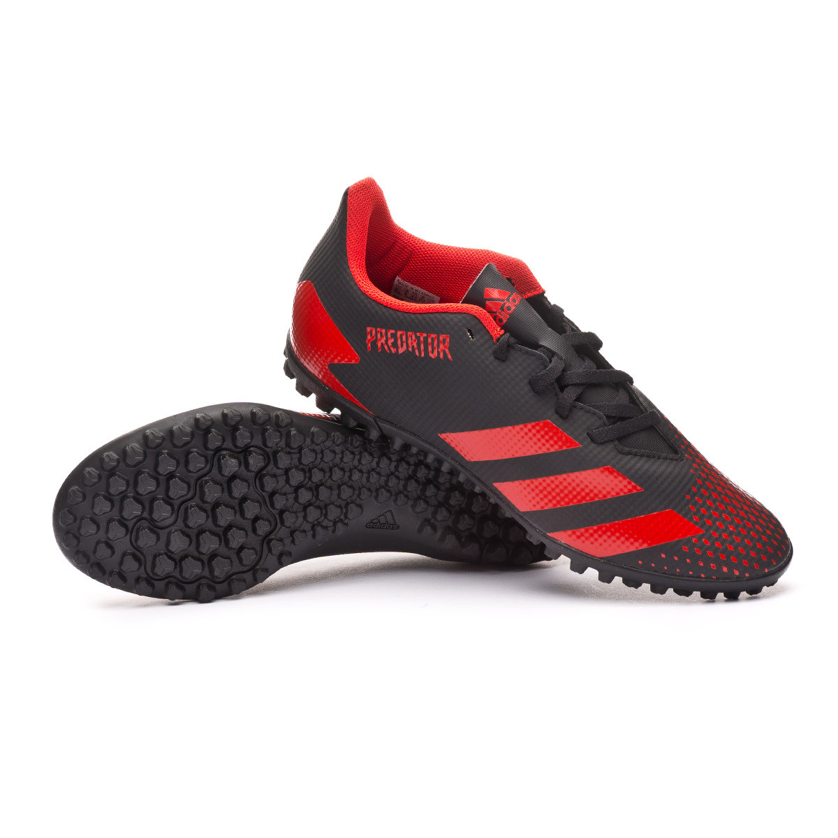 adidas predator black and red