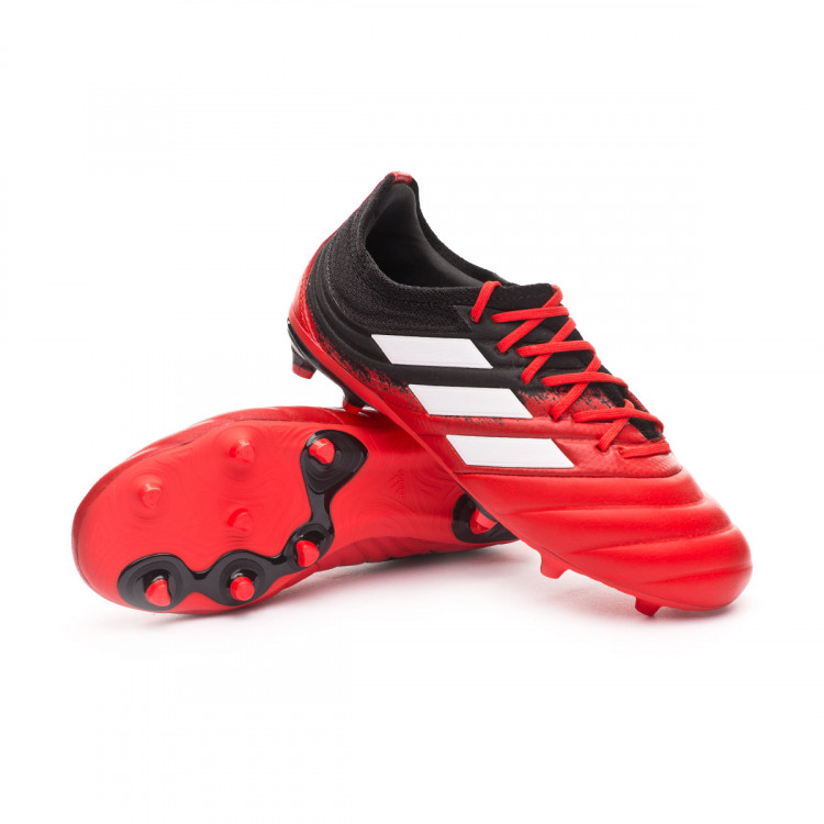 Football Boots adidas Copa 20.1 FG Kids Active red-White-Core ...