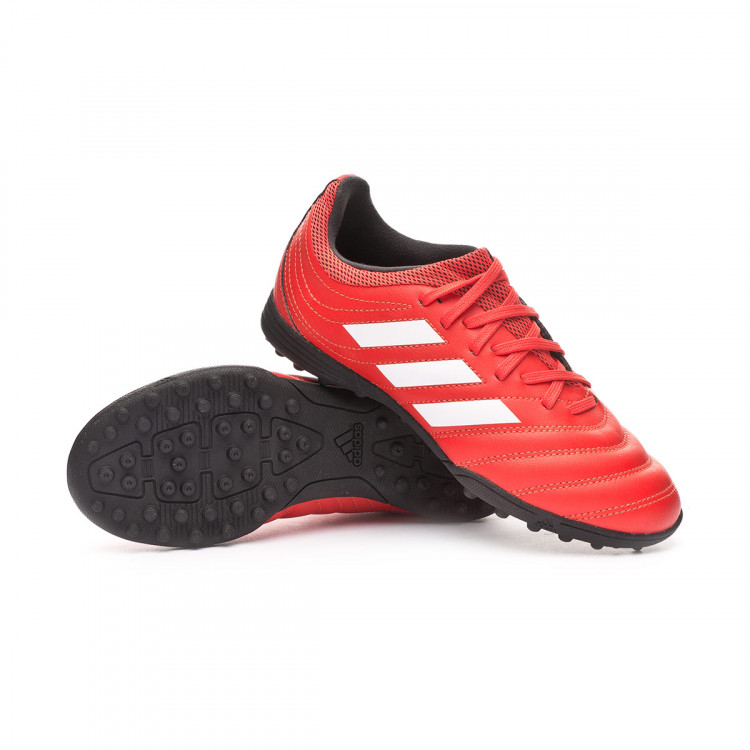 Football Boot adidas Copa 20.3 Turf Kids Active red-White-Black ...