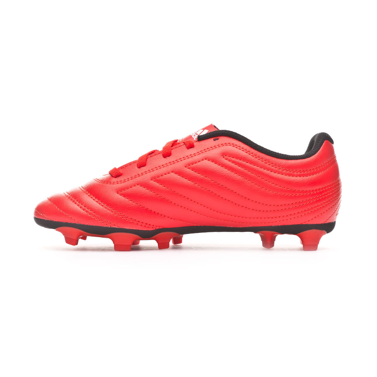 red kids football boots