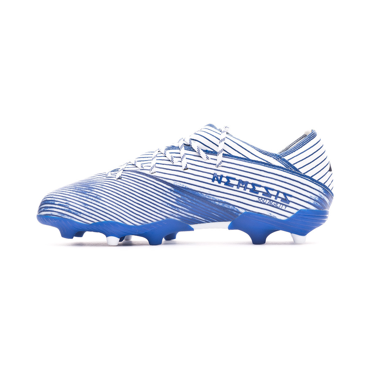 Scarpe adidas Nemeziz 19.1 FG Bambino White-Team royal blue - Negozio di  calcio Fútbol Emotion