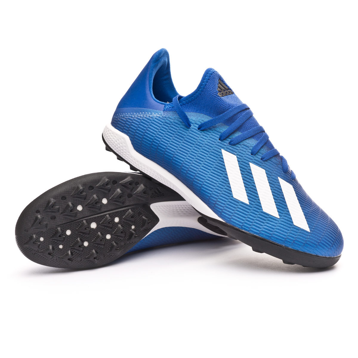 Football Boot adidas X 19.3 Turf Team royal blue-White-Black - Football  store Fútbol Emotion