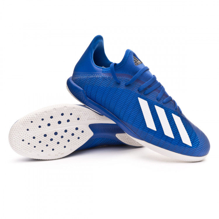Futsal Boot Adidas X 19 3 In Team Royal Blue White Black