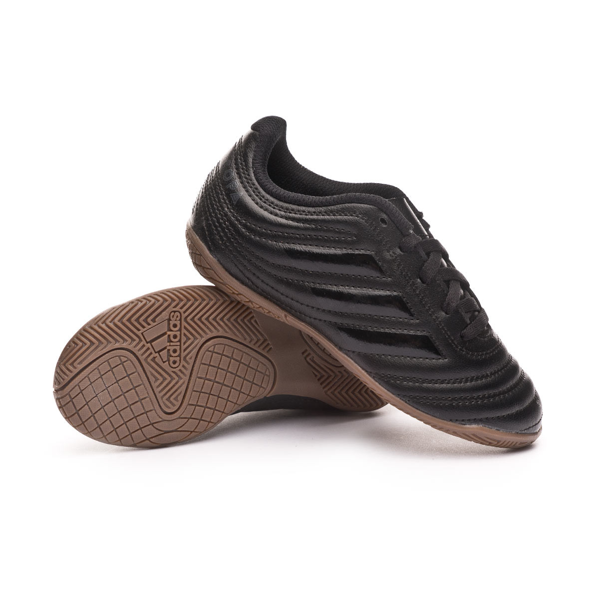 Futsal Boot adidas Copa 20.4 IN Kids Core black-Solid grey - Football store  Fútbol Emotion