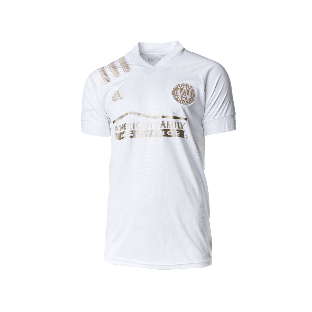 atlanta united white and gold jersey