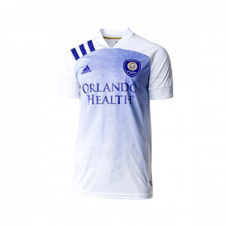 Jersey adidas Orlando City SC Equipamento Suplente 2020-2021 White-Regal purple