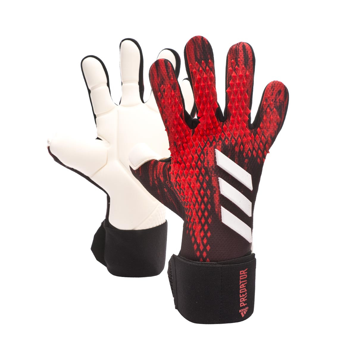 Glove adidas Predator Competition Black-Active red - Football store Fútbol  Emotion