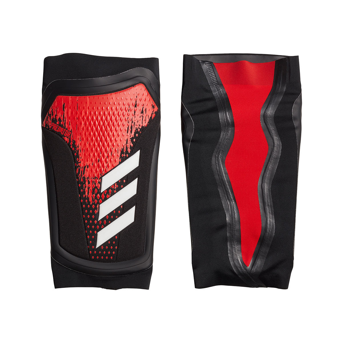 Espinillera adidas Predator Pro Black-Active red - Tienda de fútbol Fútbol  Emotion