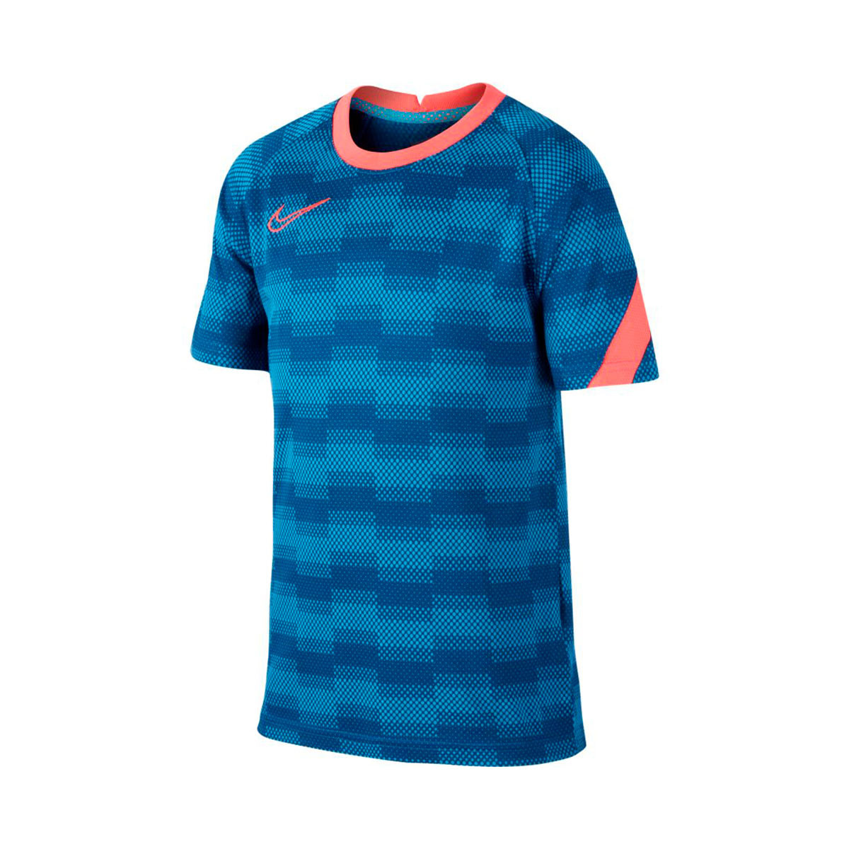 playera nike dri fit azul