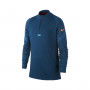 Kids Dry Strike Dril Top Valerian blue-Industrial blue