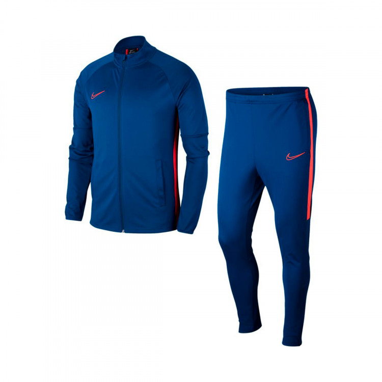 Tracksuit Nike Dri Fit Academy Valerian Blue Laser Crimson