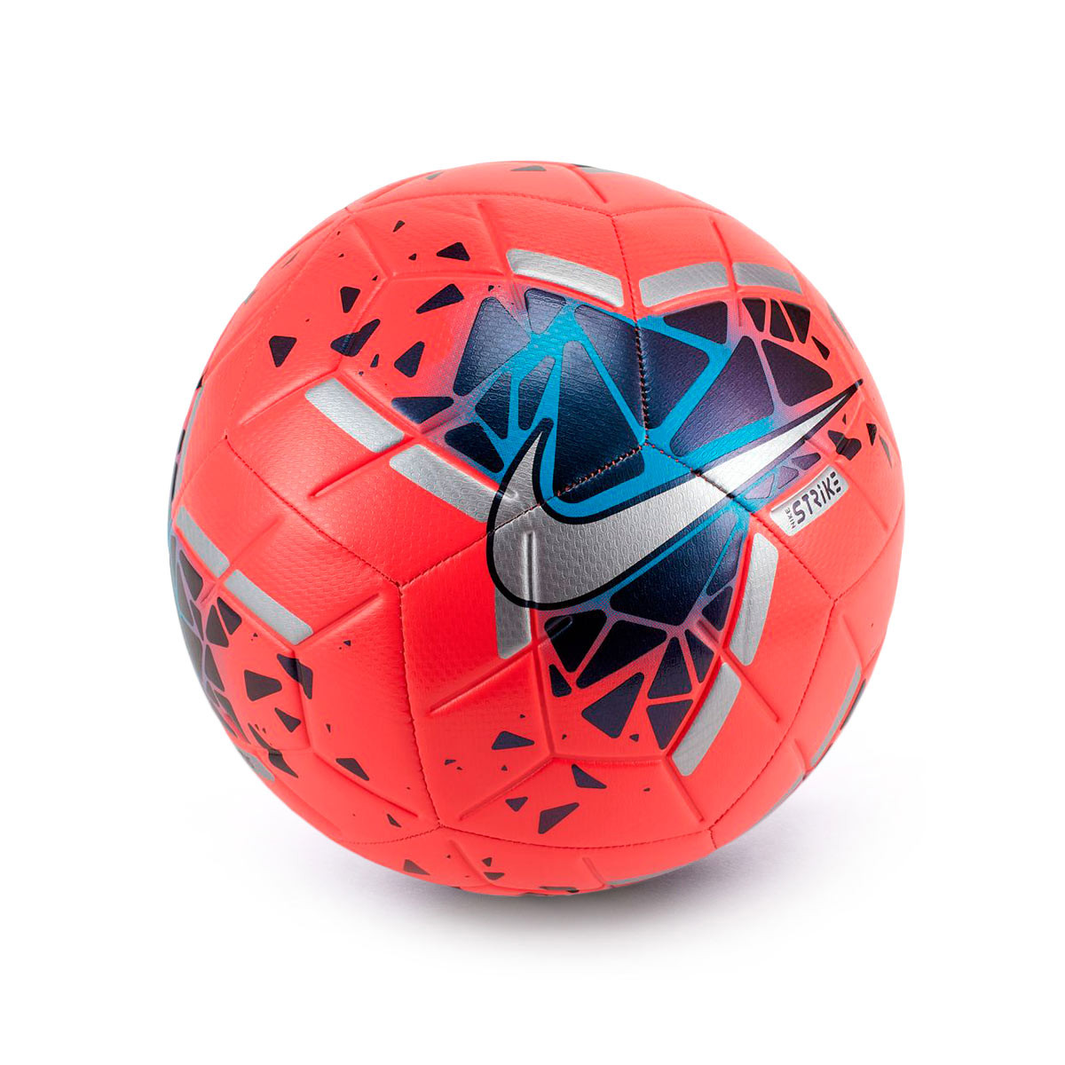 Ballon Nike Strike 2019-2020 Laser crimson-Black-Metallic silver - FÃºtbol Emotion