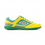 Sala II Liga Golden kiwi-White-Fern green-Deep surf
