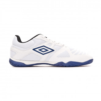 Sapatilha de Futsal Umbro Vision II Liga White-Deep surf