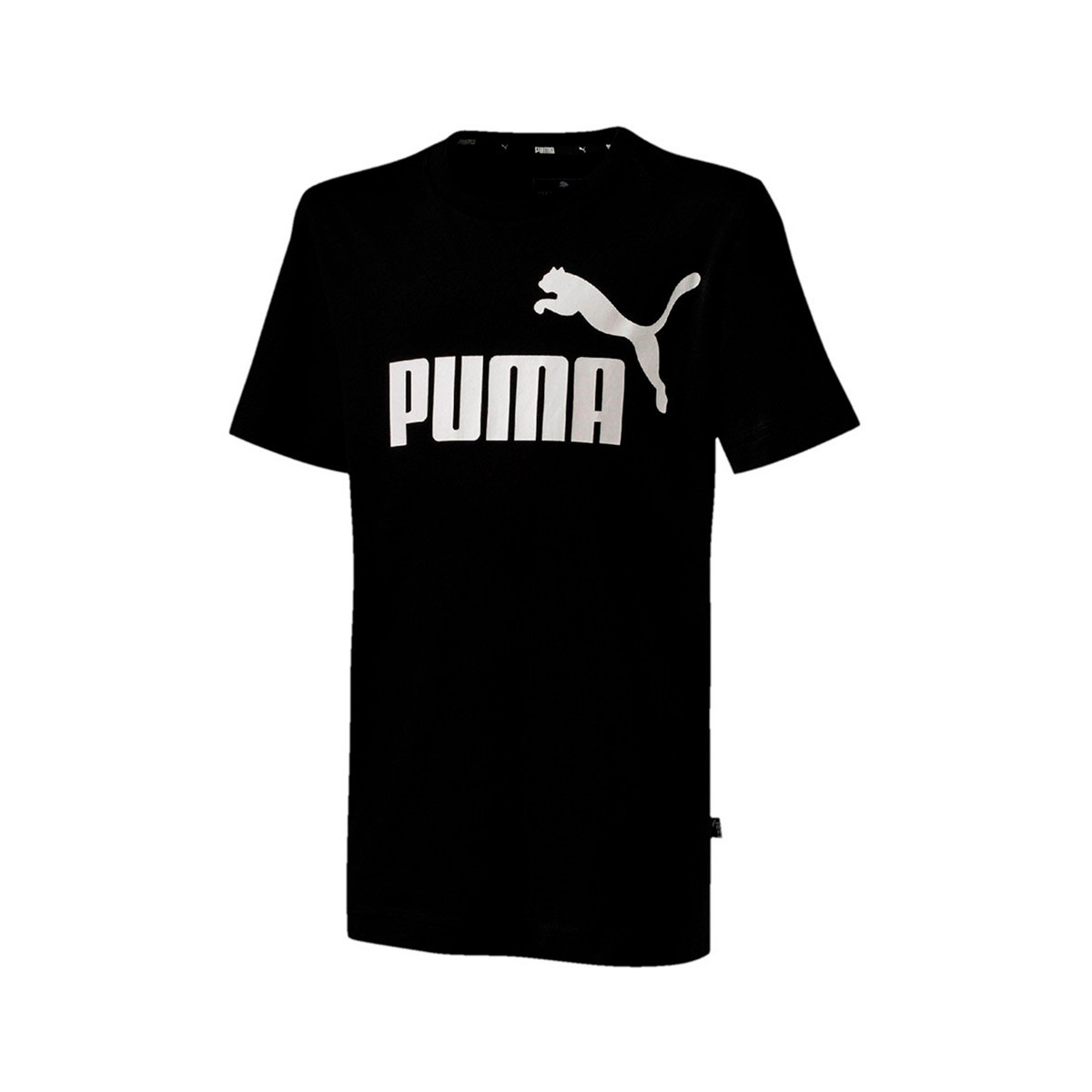 Jersey Puma Kids ESS Logo Cotton Black 