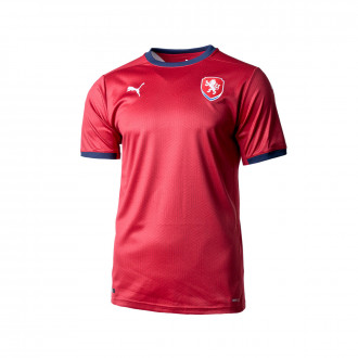 Jersey Puma Czech Republic Replica 2020-2021 Chili Pepper-Peacoat