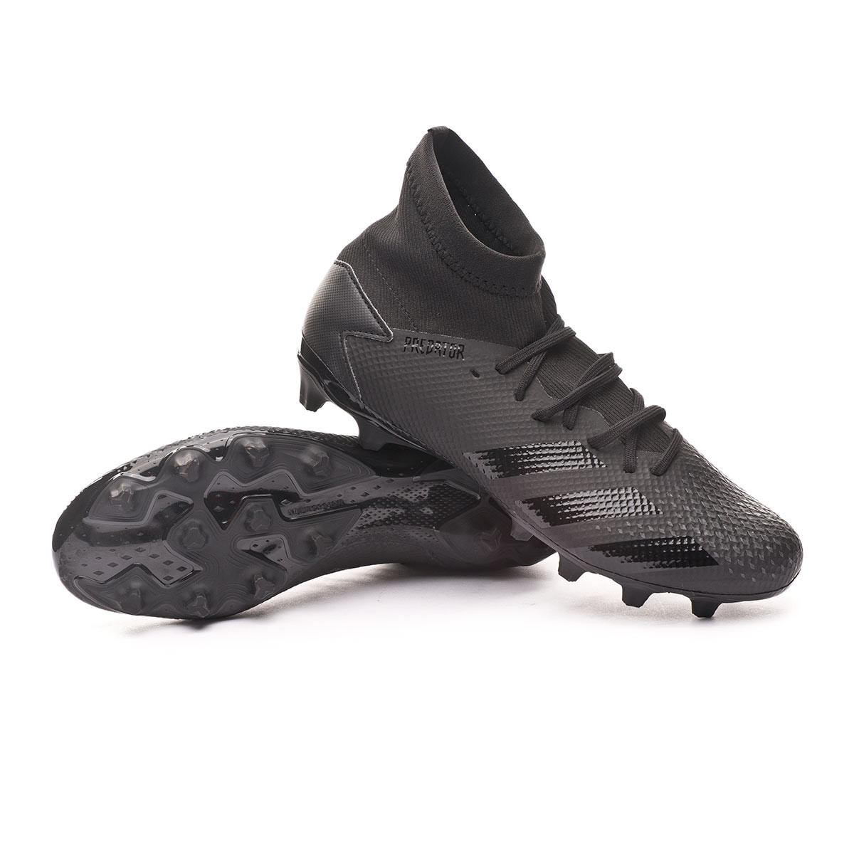 adidas predator all black football boots