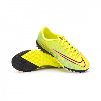Mercurial Vapor XIII Academy MDS 2 Turf Criança Lemon venom-Black-Aurora green