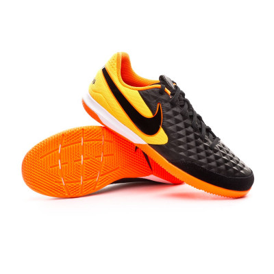 nike tiempo orange black